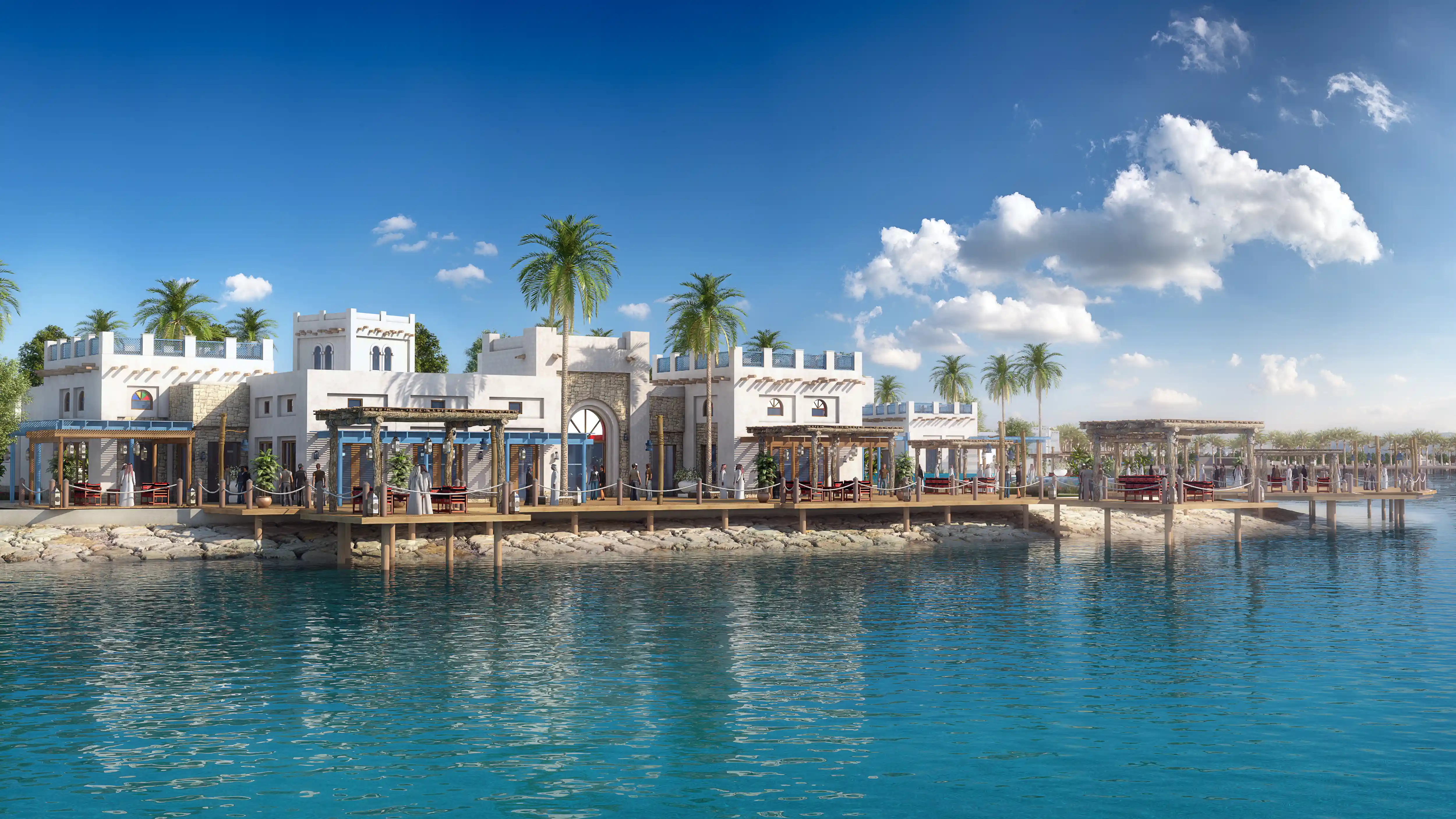 Doha Fishing Jetty Area